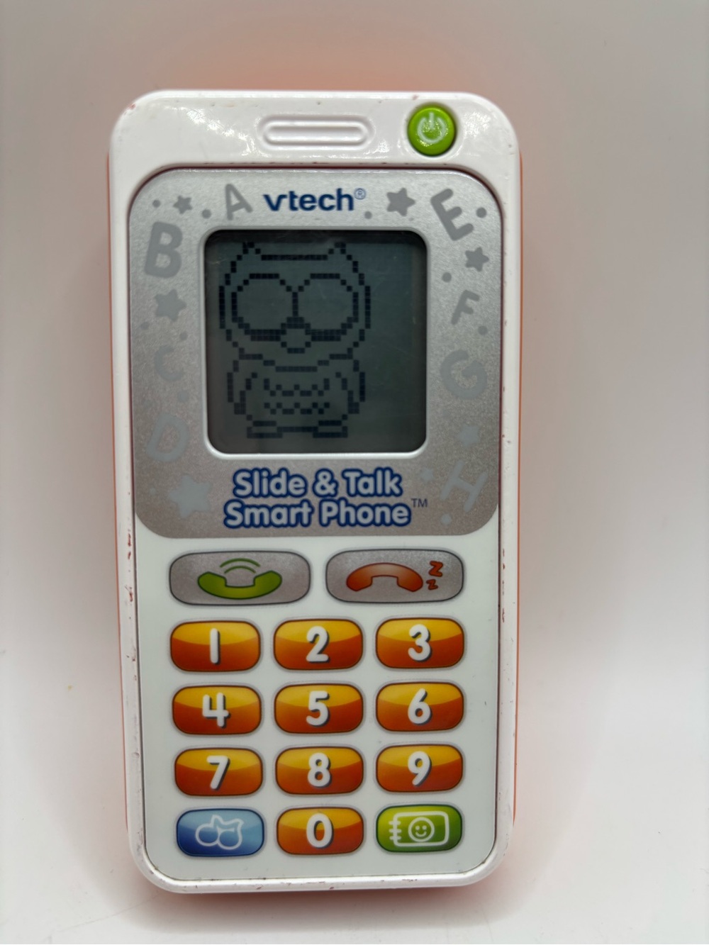 VTech Slide & Talk Smart Phone Toddler Learning Toy A-Z Keyboard Works-Video